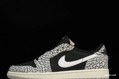 Hyperoad 1 Black OG Retro Low Jordan Cement 0714